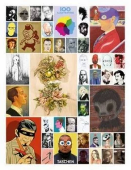 Image of 100 Illustrators by Steven Heller Hardback