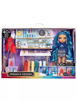 image of Rainbow High Dream & Design Fashion Studio Playset And Skyler Doll