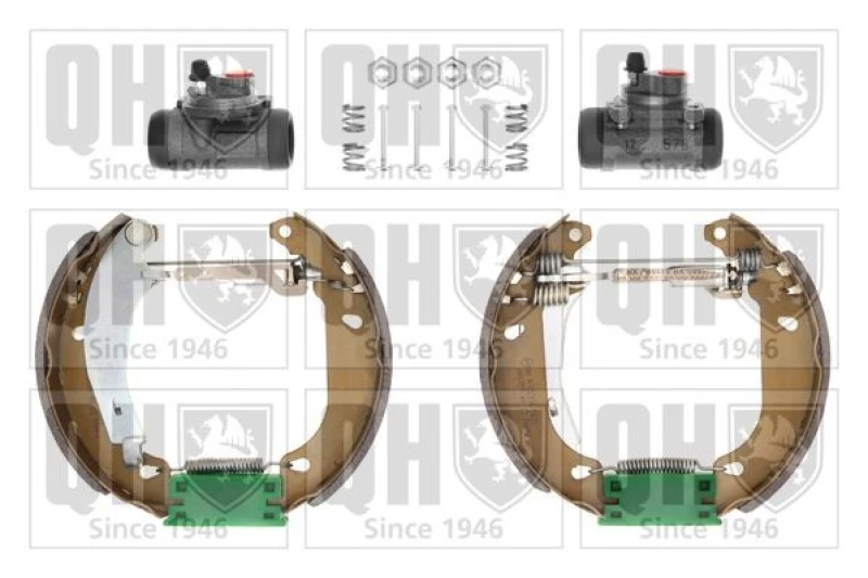Image of QUINTON HAZELL Brake Shoe Set QUINTON HAZELL BS786K4