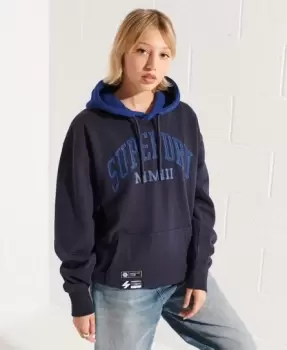 image of Superdry Varsity Arch Oversized Hoodie