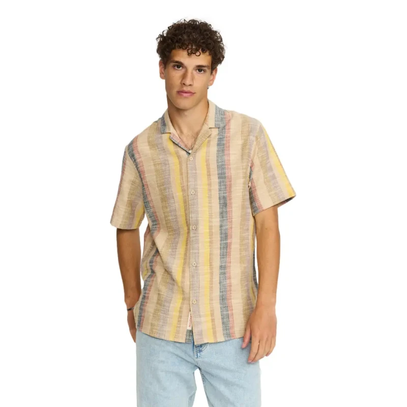 Image of Revolution Shirt Revolution Cuban Marron Male S