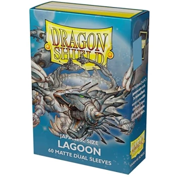 Image of Dragon Shield Japanese Size Dual Matte - Lagoon (60 sleeves)