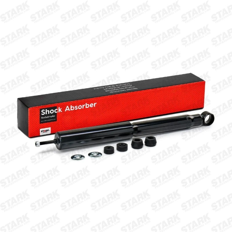 Image of STARK SKSA-0131250 Shock absorber Rear Axle, Gas Pressure, Twin-Tube, Telescopic Shock Absorber, Top pin Shock Absorber (854)