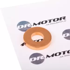 Image of DR.MOTOR AUTOMOTIVE Gaskets FIAT,PEUGEOT,CITROEN DRM0197 198173,198173 Seal, nozzle holder