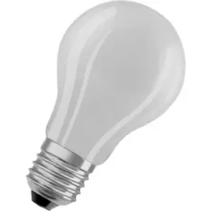 image of OSRAM 4058075434707 LED (monochrome) EEC D (A - G) E-27 Pear shape 11 W = 100 W Cool white (Ø x L) 60 mm x 105mm