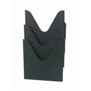 Image of Avery Original A4 Literature Holders Black 1 x Pack of 3 Literature Holders