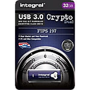 Image of Integral Crypto Dual 32GB USB Flash Drive