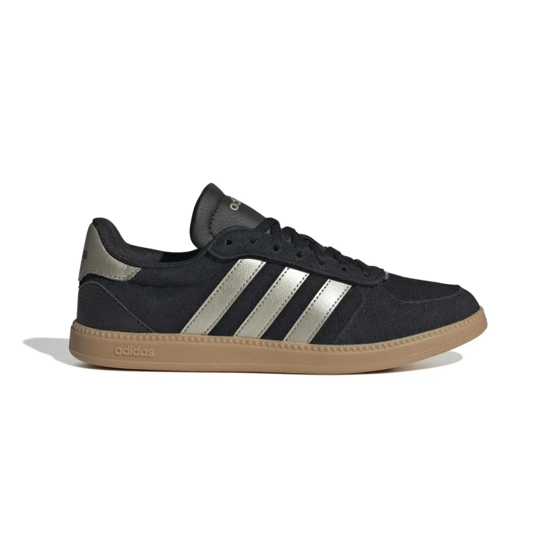 Image of adidas BREAKNET SLEEK womens Shoes (Trainers) in Black