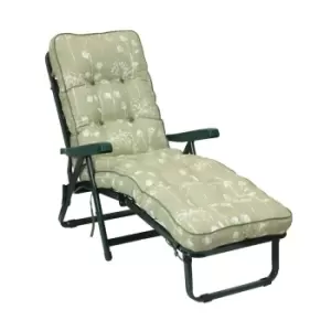 image of Glendale Deluxe Renaissance Sage Sunbed - Green