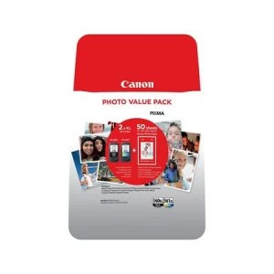 Image of Canon PG560XL Black and CL561XL Tri Colour Ink Cartridge