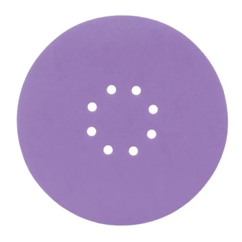 Image of TREAB225180A Aluminium Oxide Orbital Sanding Disc 225mm x 180G (Pack 10) - Trend