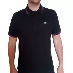 Pink Floyd - Dark Side of the Moon Prism Unisex Medium Polo Shirt - Black