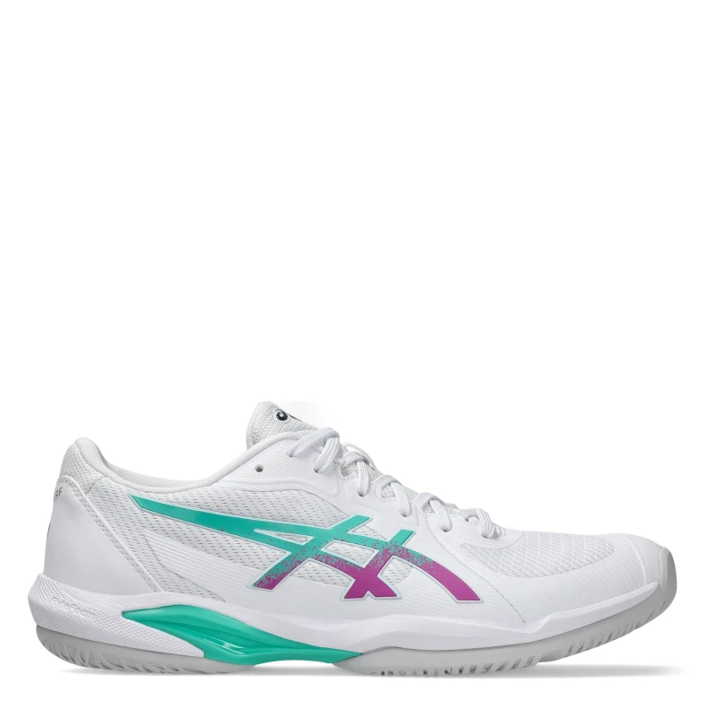 Image of Asics Mens Solution Swift FF Tennis Shoes White/Dig male 8 (42.5)