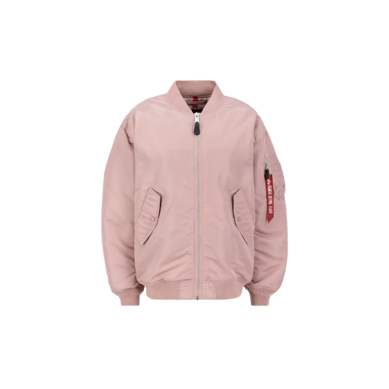 Image of alpha industries Womens waterproof jacket Alpha Industries MA-1 Core Rose Female XS/S