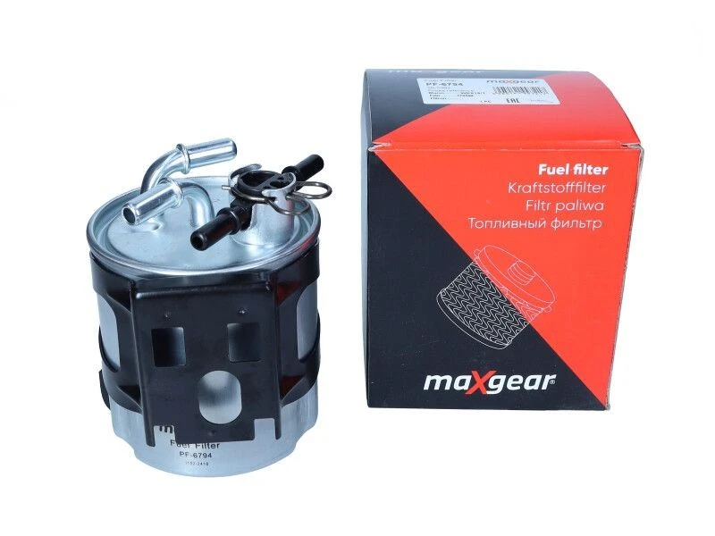 Image of MAXGEAR 26-2302 Fuel Filter with connection for water sensor, with valve Fuel filter (9)