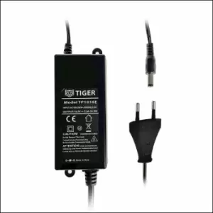 Image of TP1016-E 12vdc 2A lugged inline euro power supply 2.1mm - Tiger Power Supplies