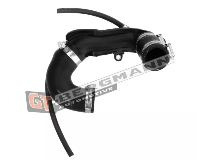 Image of GT-BERGMANN GT52-250 Turbocharger Hose Plastic Rubber with fabric lining, Plastic Charger Intake Hose (3314)