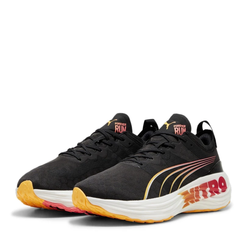 Image of Puma ForeverRUN Nitro Running Shoes Adults - Black 7