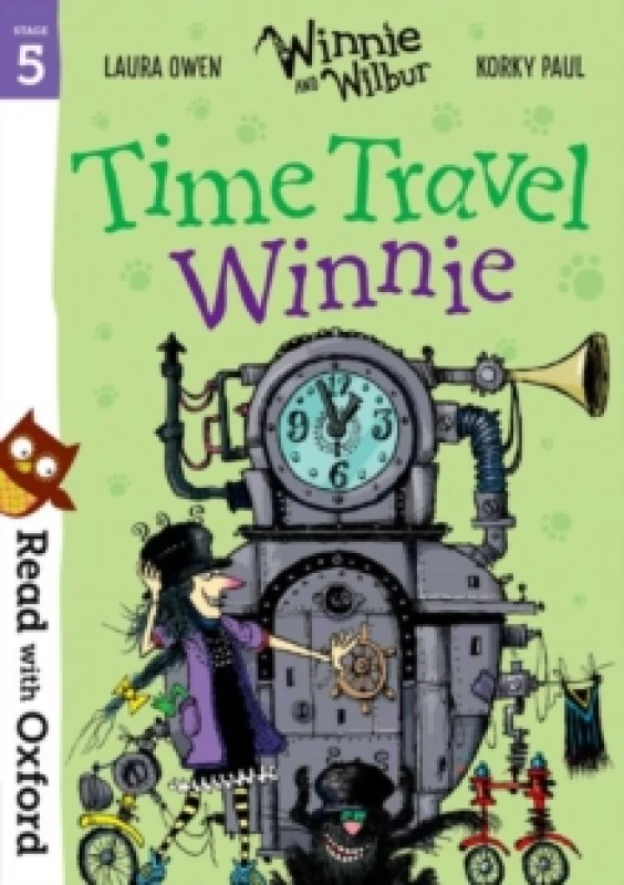 Image of Laura Owen Read with Oxford: Stage 5: Winnie and Wilbur: Time Travel Winnie Book Multi unisex