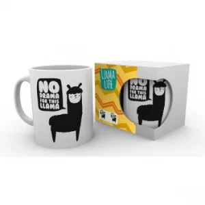 image of Llama No Drama Mug