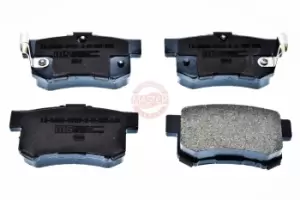 Image of MASTER-SPORT Brake pad set FIAT,HONDA,SUZUKI 13046059292N-SET-MS 71750931,43022S2A000,43022S2AE50 43022S5AE50,43022S5AJ00,43022S6D000,43022S6DE50