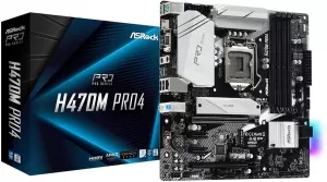Image of ASRock H470M Pro4 Intel Socket LGA1200 H5 Motherboard