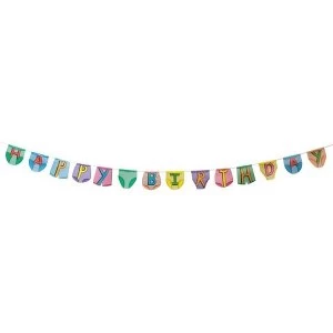 Image of Party Pants Bunting Happy Birthday