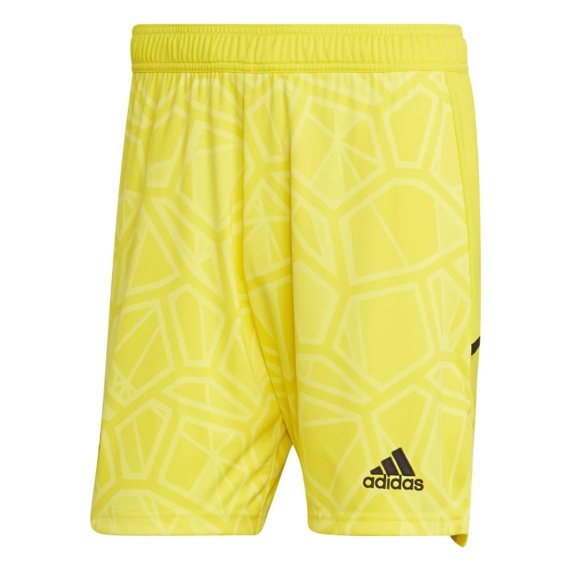 Image of adidas Arsenal Home Goalkeeper Shorts 2022 2023 Adults - Yellow Yellow L