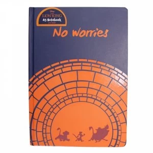 Image of The Lion King - No Worries A5 Notebook