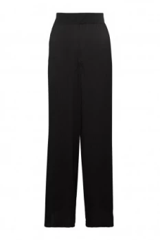 image of Great Plains Concertina Pleat Trousers Black