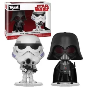 Image of Funko Star Wars Darth Vader Stormtrooper VYNL.