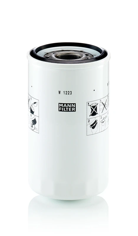 Image of Oil filter MANN-FILTER W 1223