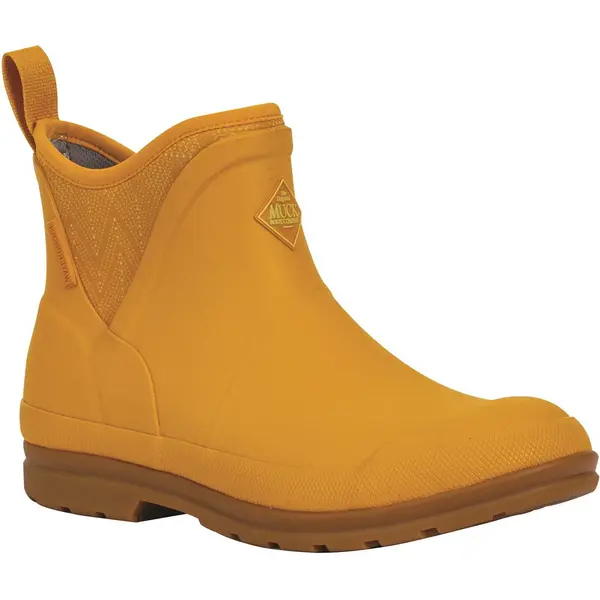 Image of Muck Boots Womens Original Ankle Neoprene Wellies Chelsea Boots - UK 7 Yellow female GDE2502YEL7