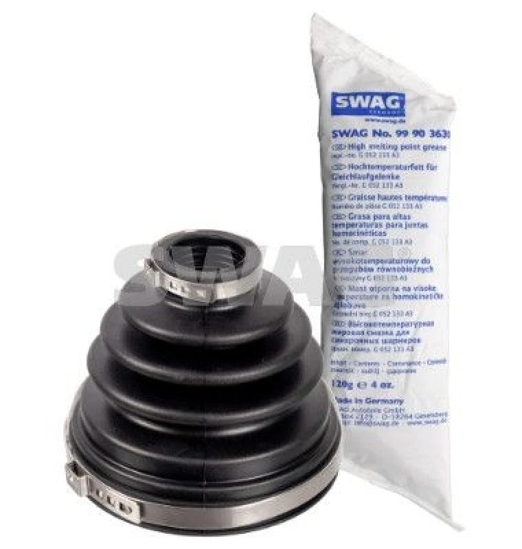 Image of CV boot kit, drive shaft SWAG 33 10 1002