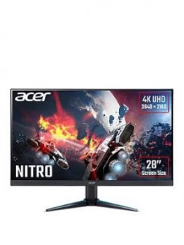 Image of Acer Nitro 28" VG280K 4K Ultra HD IPS LED Gaming Monitor