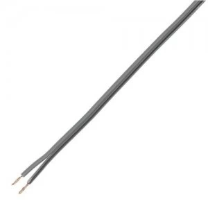 Image of Labgear 13 Strand 2 Core Figure of 8 Grey Speaker Cable - 1 Meter