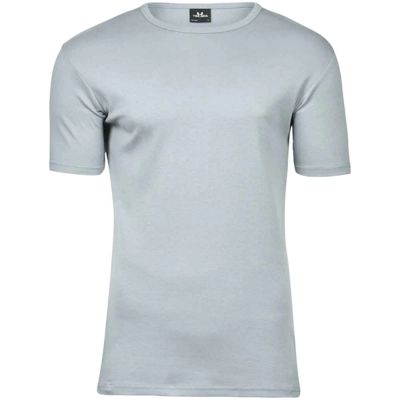 Image of TEE JAYS Mens Interlock T-Shirt in Mint Size: Small Mint Male S