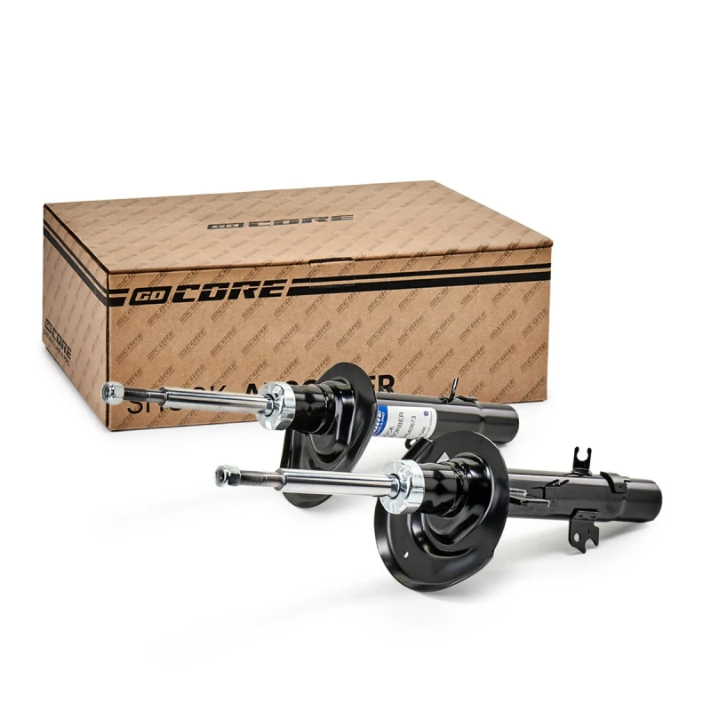 Image of goCORE GCH540672 Shock absorber Front Axle Left, Gas Pressure, Twin-Tube, Suspension Strut, Bottom Yoke Shock Absorber (854)