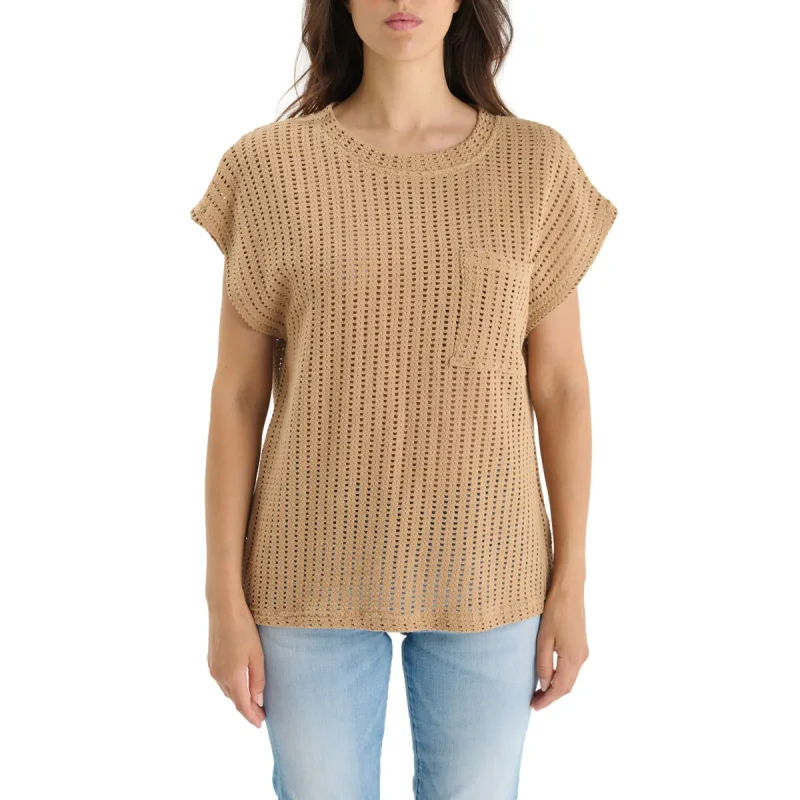 Image of Le Temps des cerises Womens T-Shirt Le Temps des cerises Gafo Marron Female XS