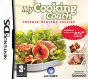 image of My Cooking Coach Prepare Healthy Recipes Nintendo DS Game