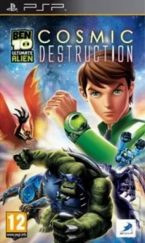 image of Ben 10 Ultimate Alien Cosmic Destruction PSP Game