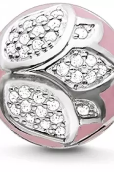 Image of Thomas Sabo Jewellery Karma Beads Pink Lotus Blossom Bead JEWEL K0203-041-9