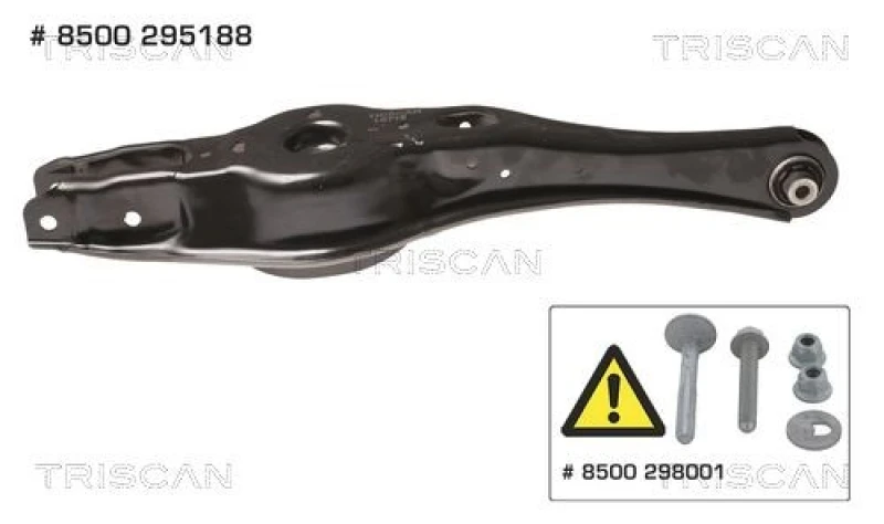 Image of TRISCAN Suspension arm TRISCAN 8500 295188