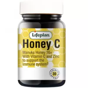 image of LifePlan Honey C With Vitamin C - 30caps