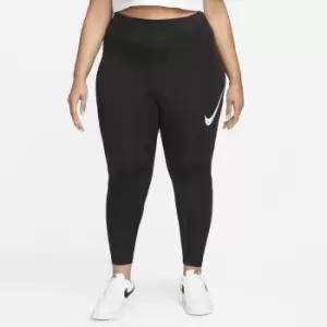 Image of Sportswear Logo Print Leggings in Cotton Mix