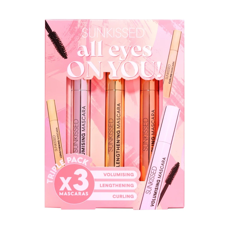 Image of Sunkissed Eyes On You Gift Set Lash Serum + Las Primer + Lash Curling