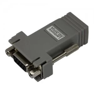 Image of Lantronix 200.2070A RJ45 DB9 Grey cable interface/gender adapter