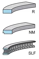 image of Piston Ring Kit 800079010000 by Kolbenschmidt