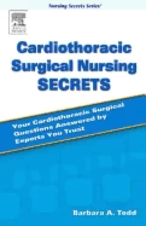 Image of cardiothoracic surgical nursing secrets