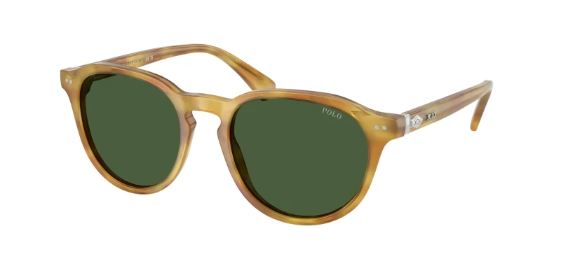 Image of Polo Ralph Lauren 0Ph4221 Phantos Sunglasses- Yellow Yellow WG547 Male